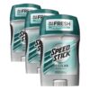 Speed Stick Deodorant for Men, Regular - 1.8 Ounce (Pack of 3)