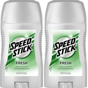 Speed Stick Men's Deodorant, Fresh, 3 Ounce (Pack of 2)