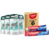Speed Stick Men's Deodorant, Regular, 3 Ounce, 4 Pack & Colgate Cavity Protection Toothpaste with Fluoride, Great Regular Flavor, 6 Ounce (Pack of 6)