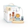 Speedy Monkey Lion Bead Maze, Colorful Wire Frame Toy with 7 Soft Beads, Promotes Dexterity, Hand-Eye Coordination & Color Recognition, Non-Toxic Paint, Ideal for Kids 1-3 Years
