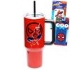 Spiderman Travel Cup Bundle - 40 Oz Spiderman Stainlesss Steel Tumbler