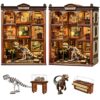 Spilay Book Nook Kit for Adults, Fossil Museum DIY Miniature House Kit