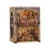 Spilay Book Nook Kit for Adults, Vintage DIY Miniature House Kit