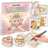 Spiral Bound Adult Coloring Book for Women Relaxation, Single-Sided Pages