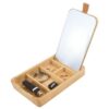 Spirella Alais Mirror & Jewellery Box Bamboo Rectangular