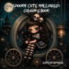 SPOOKY CUTE HALLOWEEN COLORING BOOK: Adorable Witches, Black Cats, Ghosts, Pumpkins and Magical Gothic Scenes for Adults, Teens and Older Kids