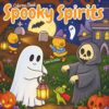 Spooky Spirits: Cute and Cozy Coloring book for Halloween of Creepy Nights Featuring Haunted Houses, Pumpkins, and Friendly Ghosts (Cozy Seasons Coloring Books)
