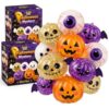 SPOOKYVIBE Halloween Squishy Mystery Box - 5 Pack Collectible Ghost Toys