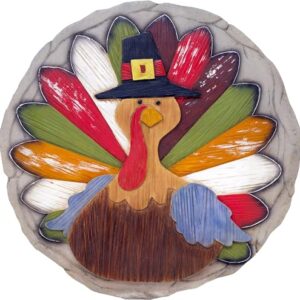 Spoontiques - Garden Décor - Turkey Stepping Stone - Decorative Stone for Garden