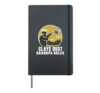 Sporting Clays Grandpa Vintage Retro Shotgun Club Badge. Hardcover Journal, Black