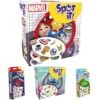 Spot It! Pop Culture 4-Pack Fun Pack: Includes Marvel Emojis, Spider-Man, Disney Stitch, and The Lord of the Rings Card Games – Fast-Paced Travel Games for Family Game Night – Ages 6+
