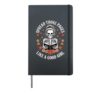 Spread Those Pages Like A Good Girl Hardcover Journal, Black