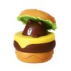 Spring Eject Hamburger Toy Car, Press Launch Long Distance Race Car, Animal Inertia Fidget Car, Educational Toddler Toy, Birthday for Boys Girls (Little Bear)