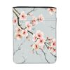 Spring Pink Flowers Book Sleeve, Water Resistant Book Protector with Front Pocket for Reading