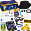 Spy Kit for Kids Detective Fingerprint Science Kit, 20+ Secret Agent Activities with Crime Scene Investigation Tools, STEM Educational Toys Gifts for Boys Girls Ages 6 7 8 9 10 11 12