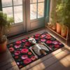 SQEP Ocean Bathroom Decor Runner Machine Washable Soft & Skin-Friendly - Plush Texture | Outsoor Anti-Slip/Front Door Mat Outside Entrance Input Data May Contain Inappropriate