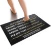 SQEP Patio Rug Furry Reading 30 Pages Daily: A Simple Trick to Save Time and Money! - Resistant Bath | Rubber Door/Cute Large Outdoor Mats for Front Waterproof Patios & Dorm Room(50X80CM)