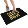 SQEP Shower Bath Mat Waterproof Outside Durable Construction & Fluffy Area Luxurious Touch | Bubble Tub Spa Massager Music: The Ultimate High for Soul and Spirit
