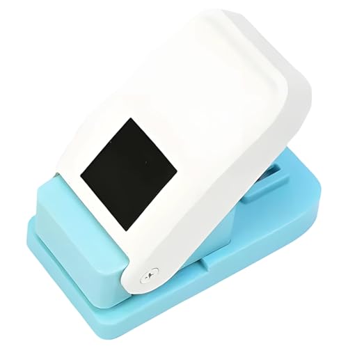 Square Punch for Crafting, 1.5 in / 3.8 cm Square Craft Lever Punch, Paper Punches for Card Making, DIY Tool for Scrapbooking and Journaling, Portable Paper Punch, Compact and Easy to Store