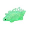 Squishy Dinosaur Stress Toy, Transparent Shiny Squeeze Fidget Toy with Glitter Filler, Soft Sensory Relaxation Toy for Kids and Adults, Random Color Shipment