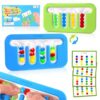 Squishy Sensory Fidget Toys for Kids: Quiet Fidgets for Toddlers Children Autism Calming, Stress for Classroom Office Travel, Color Sorting Montessori Toys for Proschool