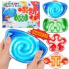 Squishy Sensory Toys for Kids: 4 Pack Fidget Sensory Maze for Autism