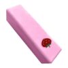 Squishy Slow Rising Toy, Strawberry Printed Soft Butter Stick Squeeze Sensory Toy, Handheld Stress Relief Fidget Toy for All Age Groups, Desktop Leisure Decompression Accessory