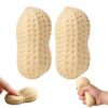 Squishy Stress Relief Ball,Peanut(2-pcs)