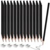 sqzrmdcg 60 Pack Bulk Black Colored Pencils for Kids, Pre-sharpened Art Pencils Back to School Supplies Set, Drawing Sketching Pencils for Students, Teachers, Classroom