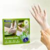 Sreeteelife Disposable TPE Gloves, 100 Count,Food Safe for Food Prep/Cooking/Cleaning/Kitchen, Size S/M/L/XL