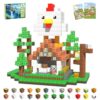 SSAWER Magnetic Blocks, 48PCS Travel Toys Building Cubes, Gifts for Kids