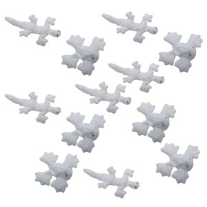 S&S Worldwide Color-Me™ Sand Animals - Pack of 12 (3.5" to 5") - Frogs & Lizards - Decorate Your Way!