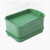 Stackable Growing Tray with Drainage Slots for Indoor Plants, PP Plastic (1 PC)