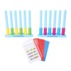 Stacking Game, Fast Paced Rings Matching, Quick Thinking Color Recognition, Dual Game Modes, 2-4 Players, for Camping Party Gatherings, for Kids Adults