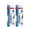 STAEDTLER 1.3mm mechanical pencil artist, 3-piece, Includes 6 Refills, Break-Resistant Lead (2 pack)