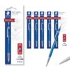 STAEDTLER 2mm Mechanical Drawing Pencil, Sketching Pencil with Metal Clip & Push-Button Lead Advance (6 pack)