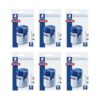STAEDTLER Double-Hole Tub Pencil Sharpener, 6 Pack