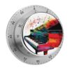 Stainless Steel Body Mechanical Desk Visual Timer with Loud Alarm