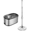 Stainless Steel Swivel Mop Household Hand Wash Free Clean Lazy