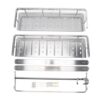 Stainless Steel Wall Mounted Shower Caddy Organizer with Towel Bar, Simple Stylish Design, Space Saving, Multifunctional Storage Layers, Durable for Bathroom