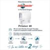 Stamp-Connection Custom COLOP Printer Self-Inking Rubber Stamp (Printer 40-7/8" x 2-3/8")