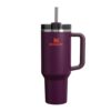 STANLEY Quencher H2.0 Flowstate Tumbler 1.2L - Kallt I 11 Timmar - Iced I 48 Timmar - Kopp Med Halm, Handtag Och Lock - Diskmaskin Säker - Resemugg För Kall Eller Varm Dryck - Plum