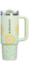 STANLEY Quencher ProTour Flip Straw Tumbler with Leakproof Lid 30 oz | Built-in Straw and Handle | Cup Holder Compatible for Travel | insulated Stainless Steel Cup | BPA-Free | Honeydew Garden