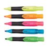 STAPLES Hype Tank Highlighters with Grip, Chisel Tip, Assorted, 5-Pack
