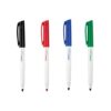 STAPLES Remarx Dry Erase Markers, Fine Point, Assorted, 4/Pack