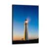 Starry Sky Lighthouse Coastal Night View 1000 Pieces Jigsaw Puzzle Dreamy Waterscape Print Mini Calming for Bedside Shelf