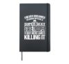 State Trooper Apparel - Funny Great Troopers Design Hardcover Journal, Black