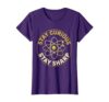 Stay Curious Stay Sharp Science Graphic Design T-Shirt, Women, Purple, XX-Large