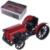 Steam Engine Kit, 4-Wheel Suspension DIY APP Remote Control Electric Tractor Metal Mechanical Engine Model for STEM Learning & Physical Experiment Demonstration