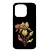 Steampunk Iris Flower Plant Gardening Floral Case for iPhone 15 Pro
